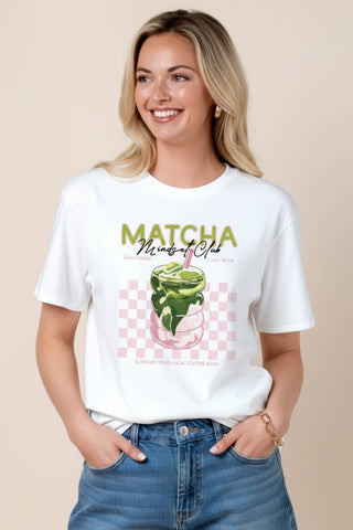 Jodie Match Mindset Club Print Loose fit T Shirts