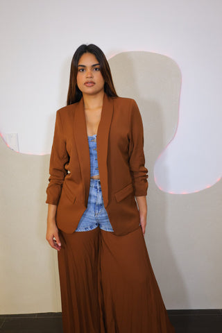 Denim & Cocoa Flow Pant