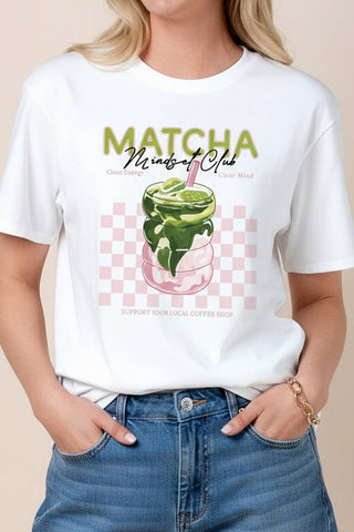 Jodie Match Mindset Club Print Loose fit T Shirts