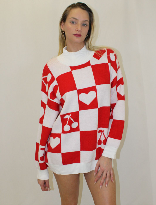 Cherry Live Sweater