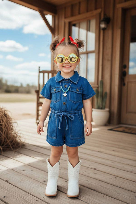 Dneim one piece girls overall jumpsuit 251284M