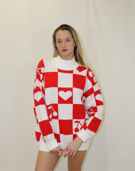 Cherry Live Sweater