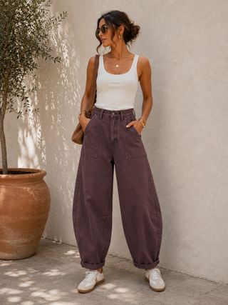 Cocoa Barrel Pants