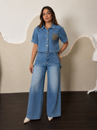 Denim Luxe Set
