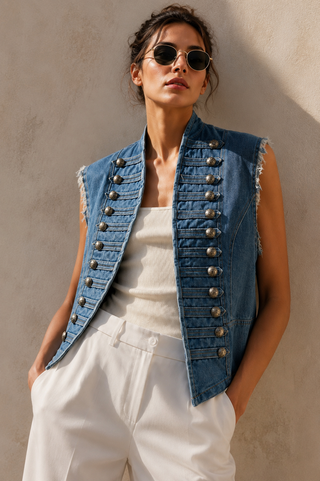 Major Denim Vest