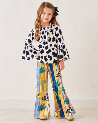 COWGIRL printed girl set