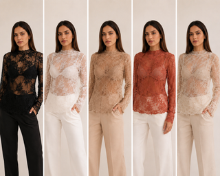 Ivory Lace Blouse