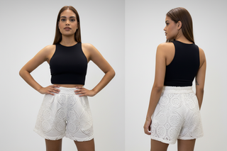Short Encaje Boho