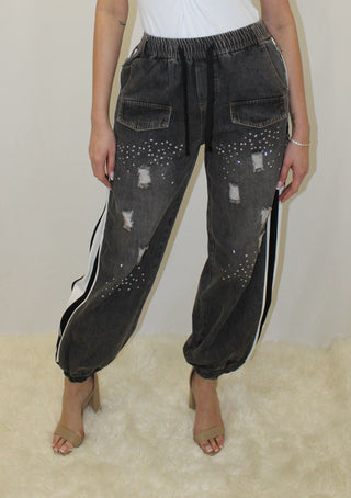 Jogger Denim Glam