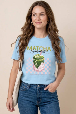Jodie Match Mindset Club Print Loose fit T Shirts